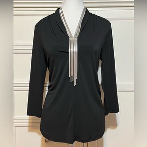 4/$25   CHARTER CLUB blouse. NWT. SIZE Petite M